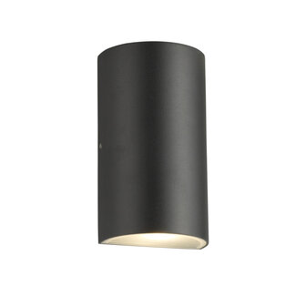 2-light exterior wall light Lila - black