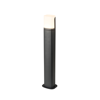 Outdoor floor lamp Saar - black with integrated LED