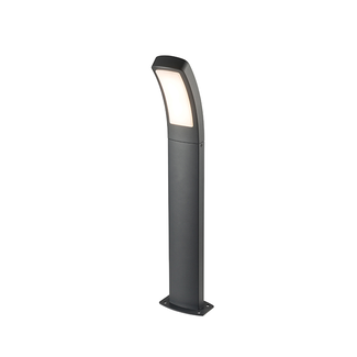 Outdoor floor lamp Dani - black with integrated LED