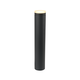 Outdoor floor lamp Felix in black - 50 cm with integrated LED