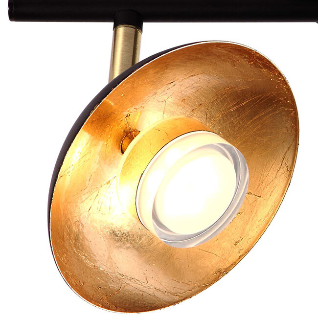 Industrial ceiling lamp with 2 spots - Orchid