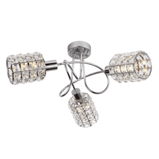 Design ceiling lamp with 3 spots - Hera