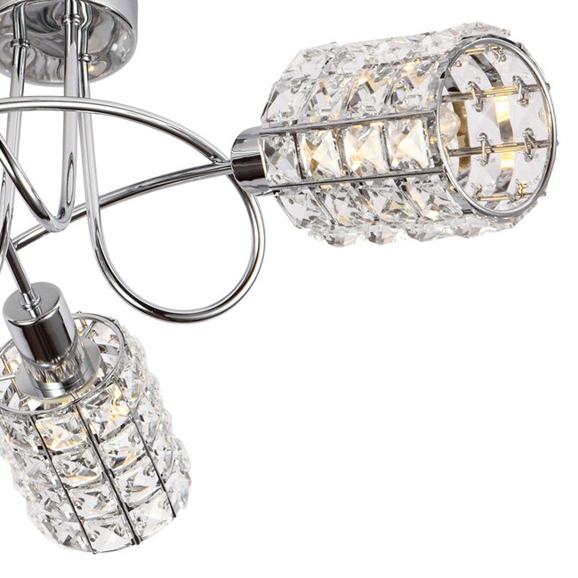 Design ceiling lamp with 3 spots - Hera