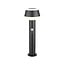 Outdoor floor lamp Jay with sensor - black