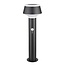 Outdoor floor lamp Jay with sensor - black