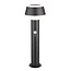 Outdoor floor lamp Jay with sensor - black