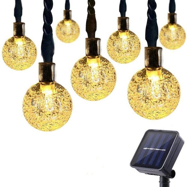 Solar string lights, 12 metres, 100 lights - Rowan