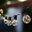 Solar string lights for outdoor use, 7.5 metres, 25 lights - Zeus