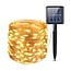 Solar LED rope light warm white 10 metres - Cordelia