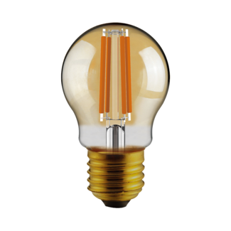 2.5W filament lamp, 2200K, amber glass, Ø45, 3-step dimmable