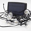 Solar string lights, 10 metres, 20 small round lights, 3W solar panel (IP20 lights)