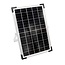 Solar light chain 30 meters 40 lights, 10W solar panel