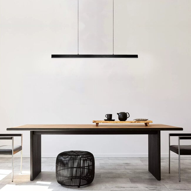 pendant light Andre with dimmable LEDs - matt black