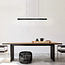 Minimalist pendant lamp with integrated dimmable LEDs - Andre