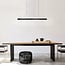 pendant light Andre with dimmable LEDs - matt black