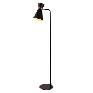 Floor lamp black with gold - Alyssa