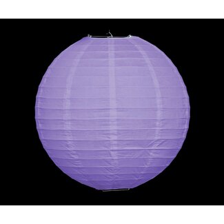 Purple nylon lantern for outdoor use