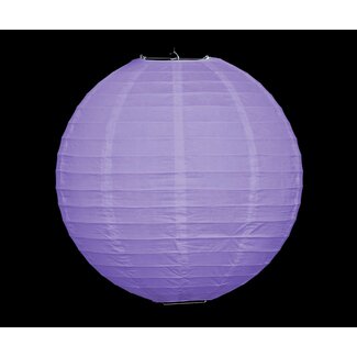 Purple nylon lantern for outdoors