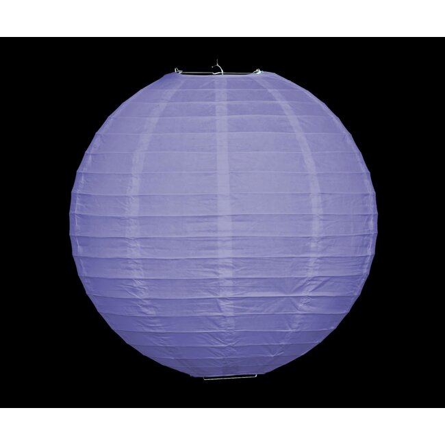 Light purple nylon lantern for outdoors