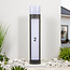 Bollard light for outdoors with house number - Gianna