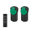 Outdoor switch set with remote control