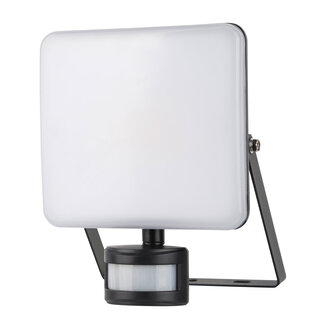 LED Floodlight including sensor and adjustable colour temperature