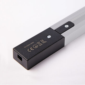 Connector block for 1-phase track lighting