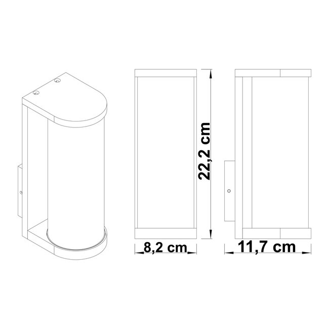 Jani outdoor wall lamp