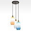Pendant light with color gradient glass - Anne