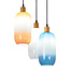Pendant light with color gradient glass - Anne