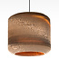 Cardboard pendant lamp - Emily