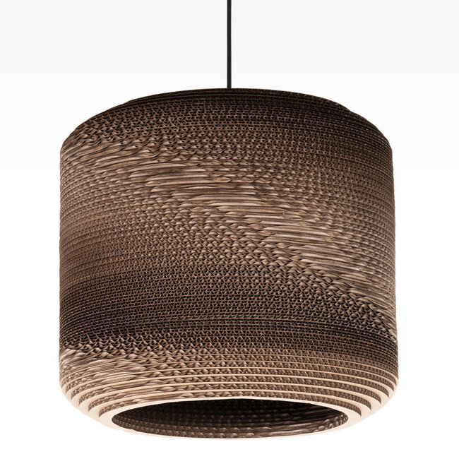 Cardboard pendant lamp - Emily