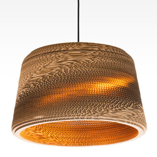 Cardboard pendant light - Liva