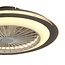 Ceiling light with fan, RGBW function and star effect - Meva