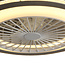 Meva ceiling fan with RGBW function and Star effect