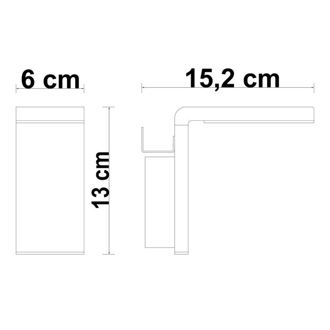 Solar wall lights for outdoor use - Pascal
