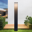 Solar outdoor pillar light, 50 cm - Paddy