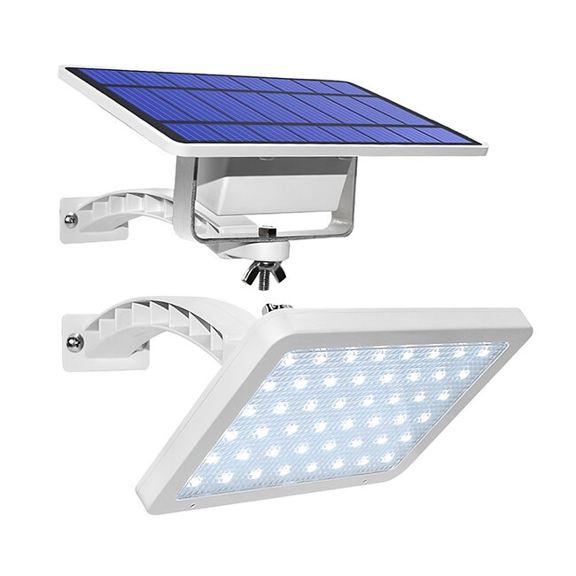 Solar outdoor wall light with sensor - Brent