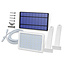 Solar outdoor wall light with sensor - Brent