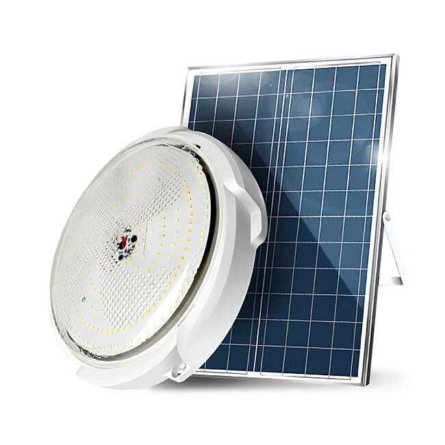 Solar wall light with timer for outdoors - Nikki