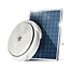 Solar wall light for outdoor use with timer - Nikki