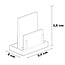 End cap for track system, black