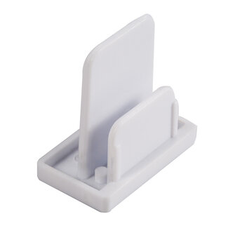 End cap Track lighting system - White