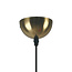 Pendant light with ribbed smoked glass - Johnny