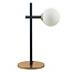1-bulb table lamp with frosted glass - Glenn