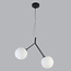2-bulb asymmetrical pendant light - Dexter
