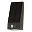 Solar outdoor wall light with sensor - Donya