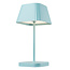 Rechargeable blue dimmable table lamp - Mike