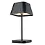 Rechargeable black dimmable table lamp - Mylo