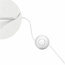 LED foot switch dimmer 0-50 watts - white